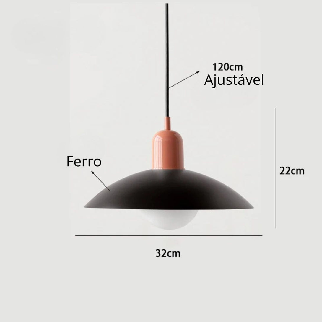 luminaria pendente de teto, 
luminaria pendente,
luminaria de teto ameriaca,
luminaria pendente ameriaca,
luminaria para quarto,
luminaria para teto,
luminaria para sala,
luminaria pendente de ferro,
luminaria de ferro,
luminaria ameriaca de ferro,