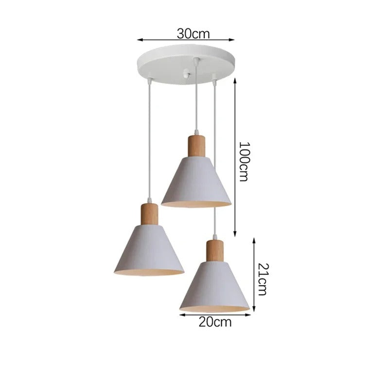 luminária pendente, iluminação direcional, luminária moderna, luminária para sala de estar, luminária para cozinha, luminária LED, 