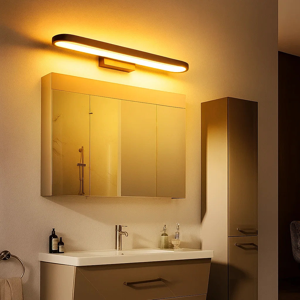 luminaria de parede,
luminaria para banheiro, 
luminaria linear para banheiro,
luminaria linear,
luminaria de parede linear,
luminaria de parede para banheiro,
