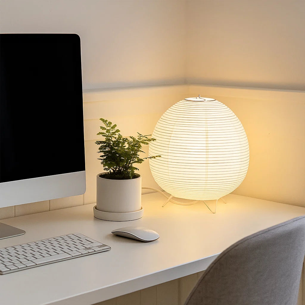 luminaria de mesa, 
luminaria de mesa led, 
luminaria de led,
luminaria de mesa wabi sabi,
luminaria wabi sabi,
luminaria de led wabi sabi,
luminaria para escritório,
luminaria para quarto, 
luminaria para sala, 