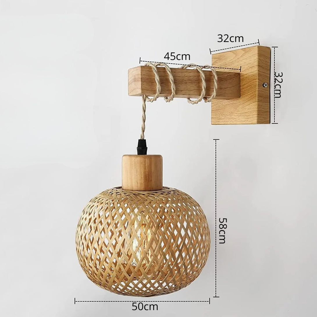 luminaria de parede,
luminaria japonesa, 
luminaria de bambu japonesa,
luminaria de bambu,
luminaria bambu de parede, 
arandela de bambu,
arandela de madeira,
arandela de parede,
arandela japonesa,