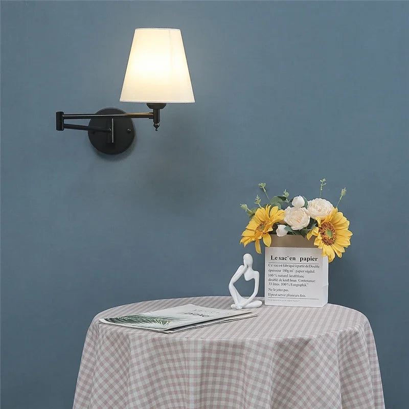 Nordic ajustável dobrável lâmpadas de parede rotativa balancim luminárias moderno e minimalista quarto estudo cabeceira led luzes parede,arandela, arandela de parede, arandela externa, luminaria de parede, arandela de parede externa, luminária de parede, arandela dourada, arandela articulada, arandela colonial, arandela preta