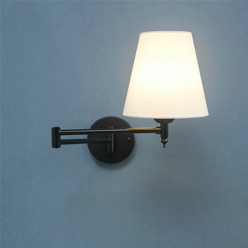 Nordic ajustável dobrável lâmpadas de parede rotativa balancim luminárias moderno e minimalista quarto estudo cabeceira led luzes parede, arandela, arandela de parede, arandela externa, luminaria de parede, arandela de parede externa, luminária de parede, arandela dourada, arandela articulada, arandela colonial, arandela preta