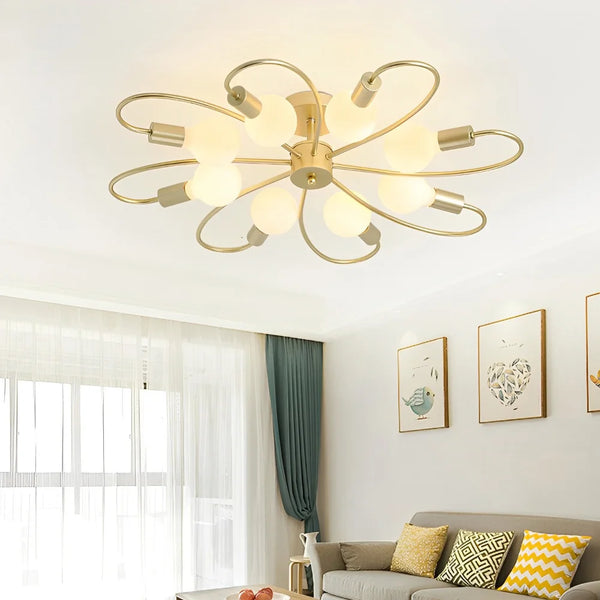 Lustre para Sala de Jantar e Estar Clássico