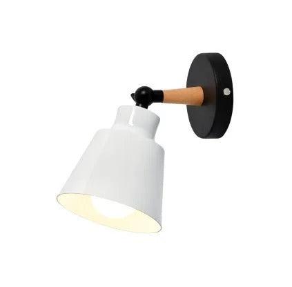 luminária de parede nórdica, luminária de madeira maciça, iluminação minimalista, luminária moderna de parede, luminária para quarto, iluminação para sala de estar, luminária LED decorativa, luminária, luminária de parede,