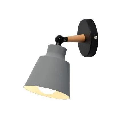 luminária de parede nórdica, luminária de madeira maciça, iluminação minimalista, luminária moderna de parede, luminária para quarto, iluminação para sala de estar, luminária LED decorativa, luminária, luminária de parede,